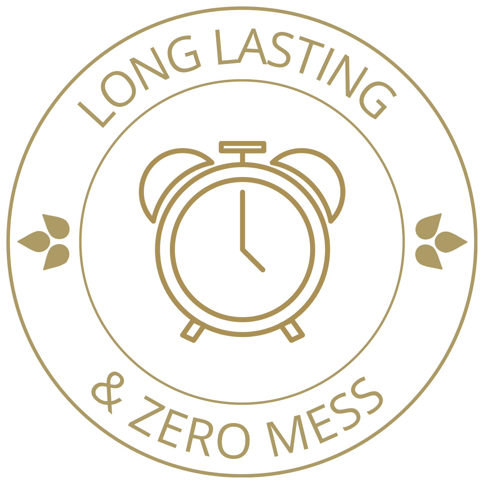 Long Lasting & Zero Mess